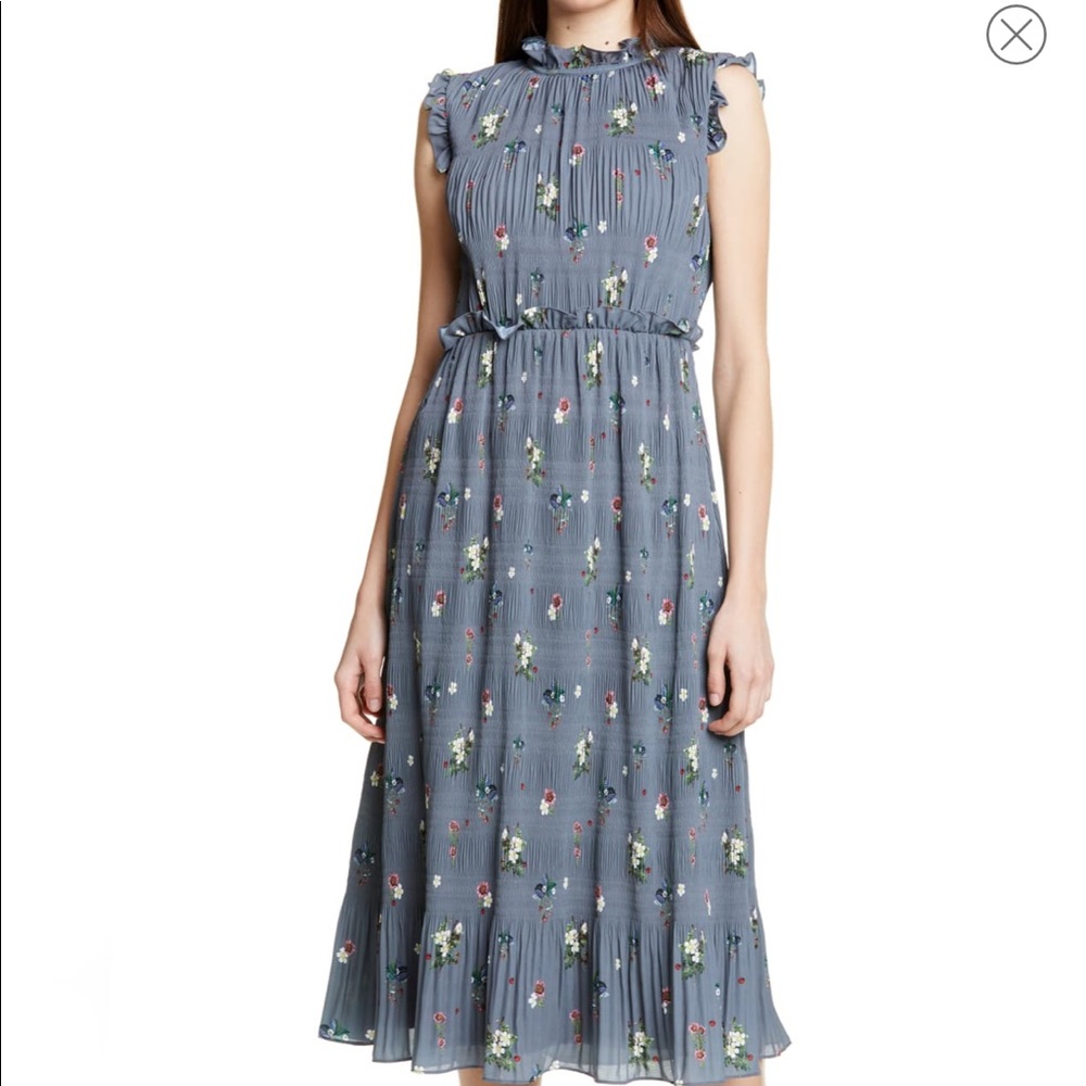 Ted Baker Oracle Plisse dresse size 2